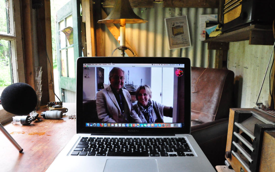 Inside the radio hut, Live link ADM to SVA ‘Places in Drift’